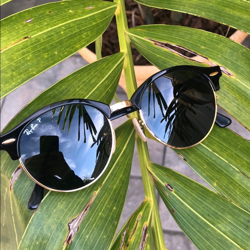 Ray Ban Polarized Clubround Classic